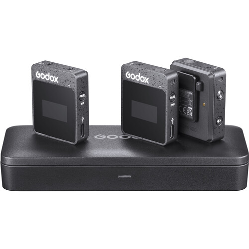 Godox MoveLink II M2 Compact 2-Person Digital Wireless Microphone System - 1